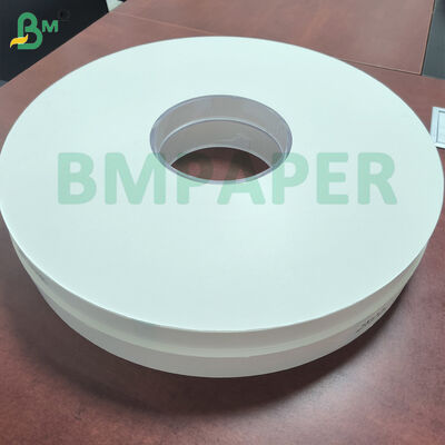 Papier d'emballage blanc léger ou à impression personnalisée en rouleaux fendus pour l'emballage individuel de pailles