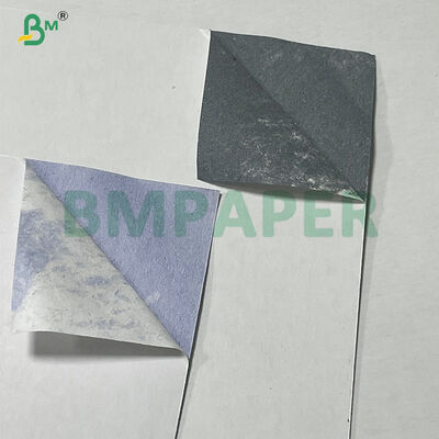 Impression haute double face bleu brillant / noir de base de carton pour carte de poker