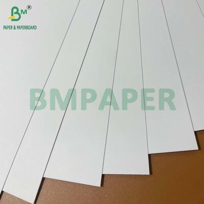 Papier non couché haute épaisseur 300gsm 350gsm 400gsm Feuille de couverture blanc brillant
