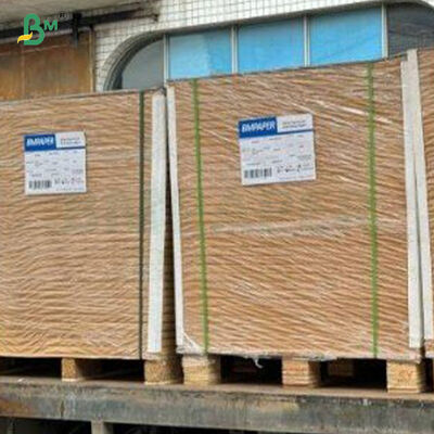 Papier d'étiquette à résistance humide blanc pour étiquette extérieure de bouteille de bière