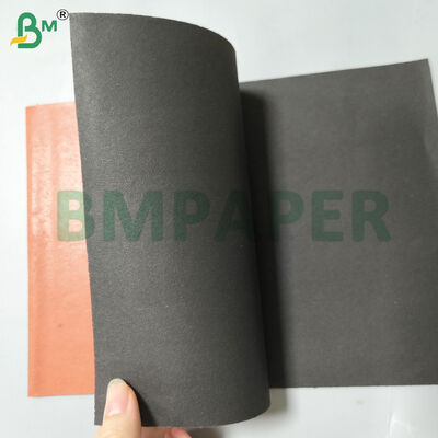 Matériau du sac de protection de fruits en papier Rouge / marron à l' extérieur Noir à l' intérieur