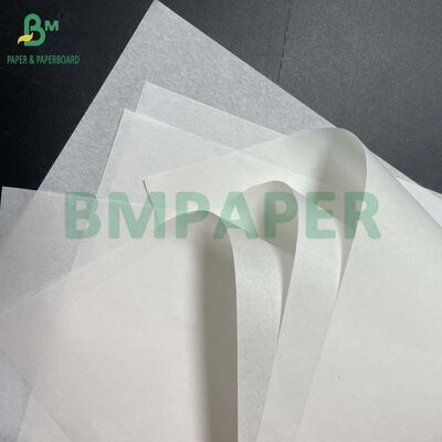 Papier sulfurisé blanchi de qualité alimentaire 40 g/m² 45 g/m² 50 g/m² pour emballage de hamburger