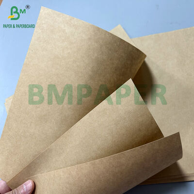 Papier Kraft Durable 100gsm 120gsm Sécurité Alimentaire pour Sacs 800mm 900mm