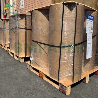 80 gm 90 gm Papier kraft brun non recouvert pour sacs d'emballage alimentaire 1000 mm 1100 mm