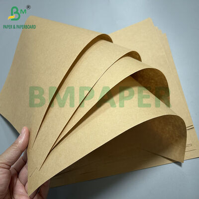 80 gm 90 gm Papier kraft brun non recouvert pour sacs d'emballage alimentaire 1000 mm 1100 mm