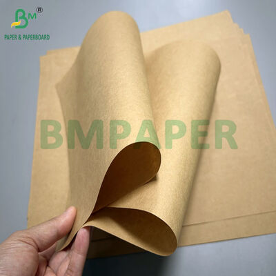 80 gm 90 gm Papier kraft brun non recouvert pour sacs d'emballage alimentaire 1000 mm 1100 mm