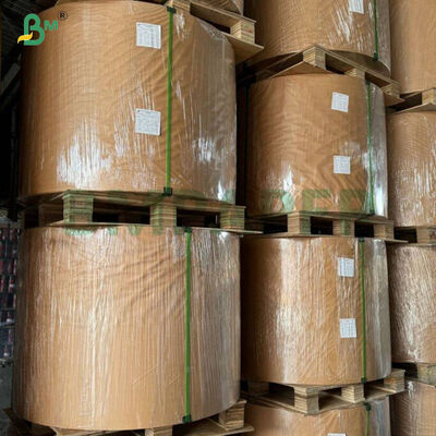 100% pâte de bois vierge papier kraft gommé machine rouleau 40-60G