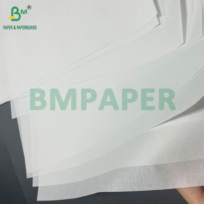 Bobines de papier blanc non couché 40GSM 840MM pour l'emballage de chaussures et de textiles