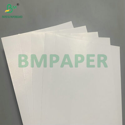 Papier cuivre simple couché brillant sur une face de 60 g/m² à 400 g/m² C1S pour applications d'emballage et d'étiquetage