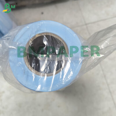 Rouleau de papier à double face de couleur bleu vif 80 gm pour l'architecture