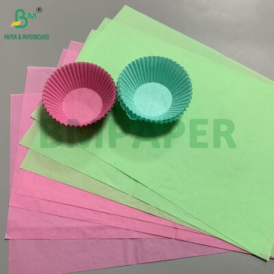 Colorful Heat-Resistant Greaseproof Cupcake Liners for Muffins & Mini Cakes Non-Stick Baking Cups