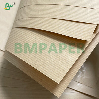 Papier kraft brun strié à haute résistance mécanique 60G