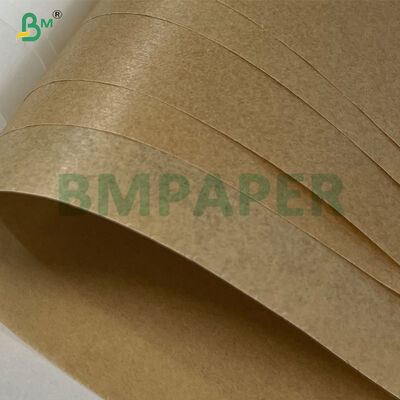 40G Un côté brillant MG Brun Enveloppe cadeau Papier Kraft Haute résistance à la traction