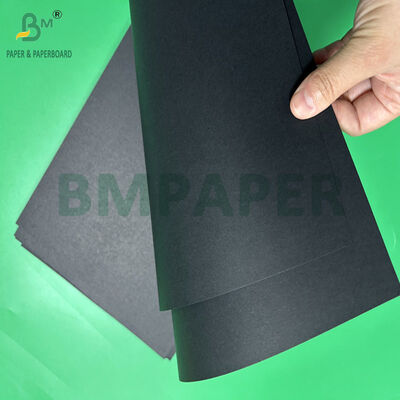 300 gm 350 gm papier noir massif non recouvert pour emballage 70 x 100 cm