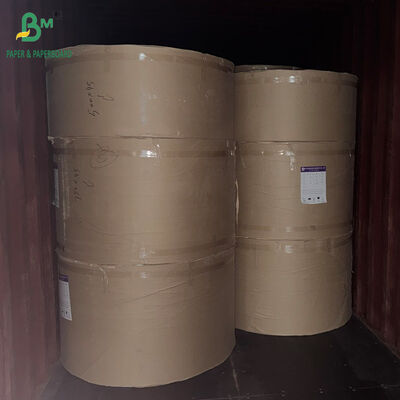 Rouleaux de papier de qualité alimentaire blanchis 33 gm 35 gm 38 gm résistant à la graisse pour l'emballage de sandwichs