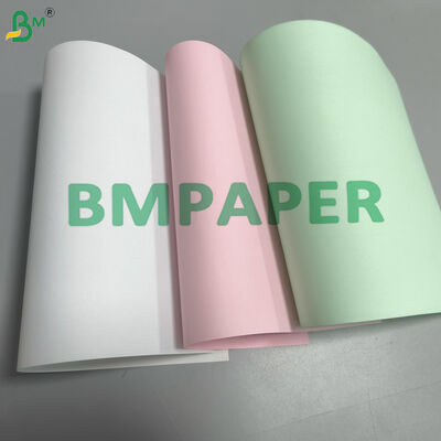 80 gm CFB Carboneless NCR Base Paper Double Coated Front & Back Impression numérique Matériau de base