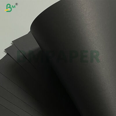 Bon pliage papier kraft noir de qualité alimentaire 80g pour emballage extérieur alimentaire