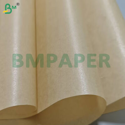 40 grammes deux côtés en silicone enduit papier de cuisson brun Jumbo Rolls