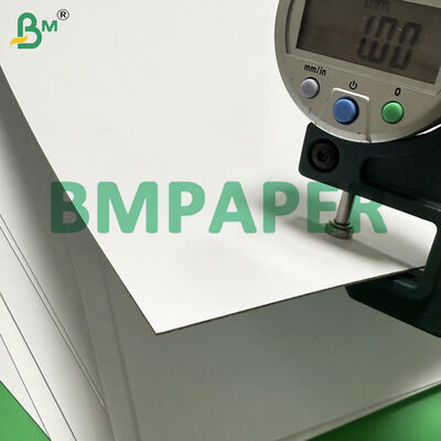Carton duplex blanc 1,0 mm, épaisseur 700 mm, 750 mm x 1000 mm, couché blanc, dos gris