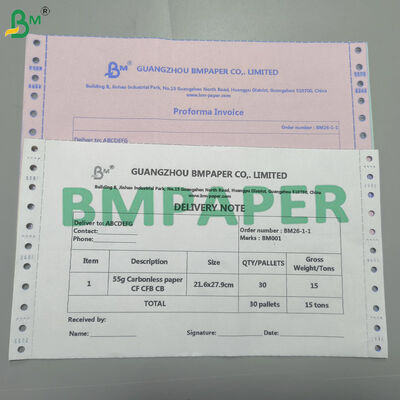 Digital Carbonless 2 - Part White & Pink A4 Size For Multipart Forms