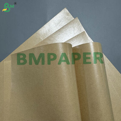35 à 50 gm rouleaux de papier kraft revêtus de PE de qualité alimentaire pour les couvertures de couvertures et de sachets jetables