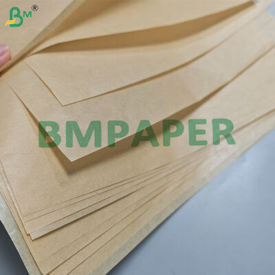 40 g de papier peigné brun naturel recouvert de silicone pour la cuisson non collant 600 mm