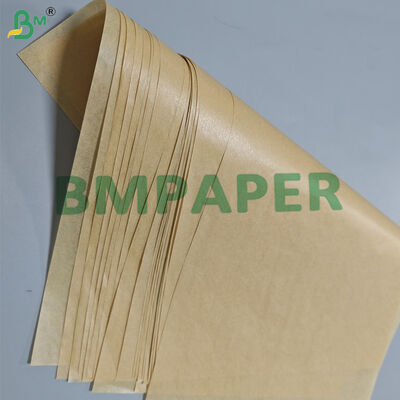 40 g de papier peigné brun naturel recouvert de silicone pour la cuisson non collant 600 mm