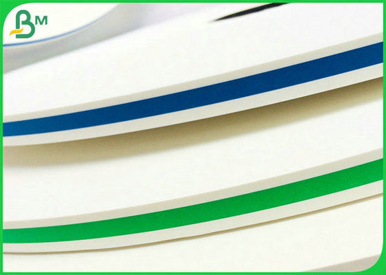 Le petit pain matériel de papier de catégorie de Vierge de nature, taille a adapté le papier aux besoins du client de paille imprimable