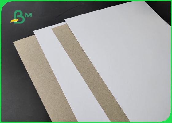 Côté brillant de dos de gris de FSC 250/300/400gsm C1S avec le blanc 1mm 2mm 3mm