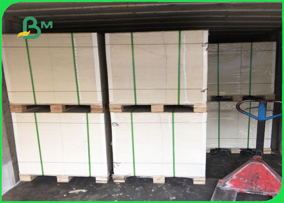 Le FSC/un côté approuvé par le FDA a enduit le papier d'emballage blanc 35/40GSM en feuilles