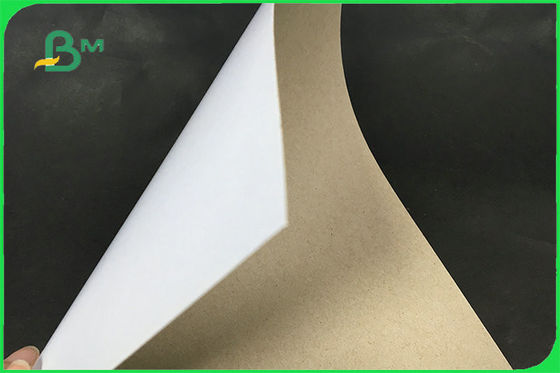 Réutilisé un panneau blanc enduit de duplex de dos de gris de côté pour la caisse d'emballage FSC