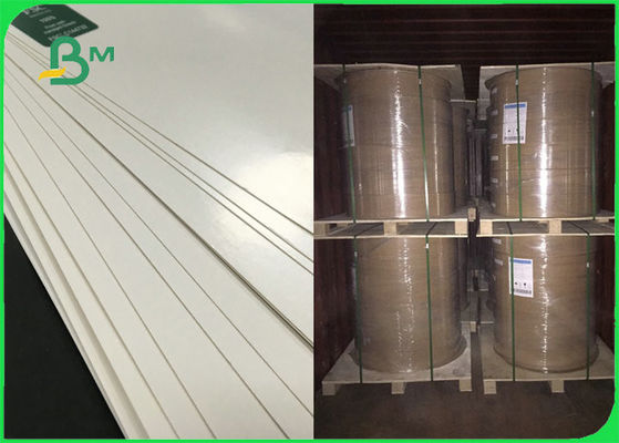 Papier enduit de bois de FSC 100 % de PE blanc pur de pâte pour faire l'assiette creuse 300gsm