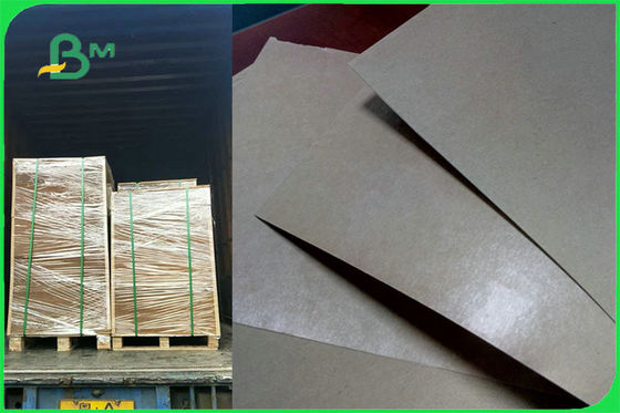 Papier enduit de Brown emballage de PE simple de FSC FDA lisse et brillant pour des tasses de café