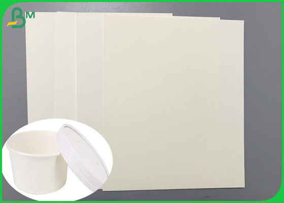 papier couché par PE imprimable de la catégorie 250gsm comestible pour des tasses et des couvercles de crème glacée