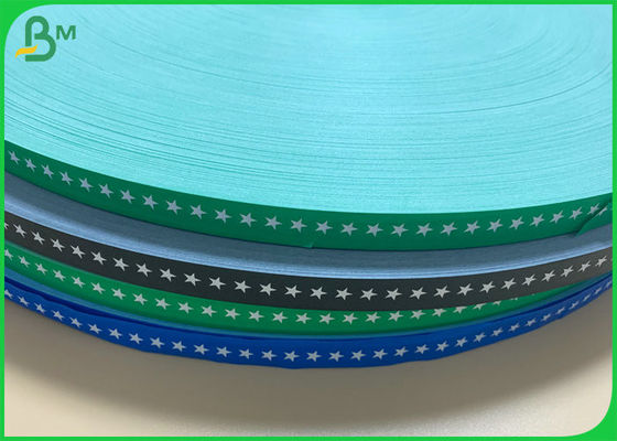 La largeur verte noire bleue 60gsm 120gsm de 15mm a coloré Straw Base Paper