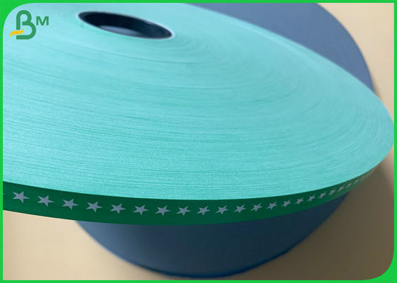 La largeur verte noire bleue 60gsm 120gsm de 15mm a coloré Straw Base Paper