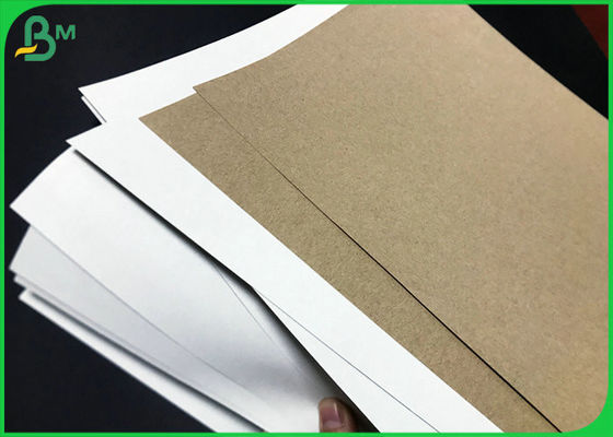 écologique réutilisé réduisent en pulpe les feuilles supérieures blanches de panneau de revêtement de 150gsm 170gsm Papier d'emballage