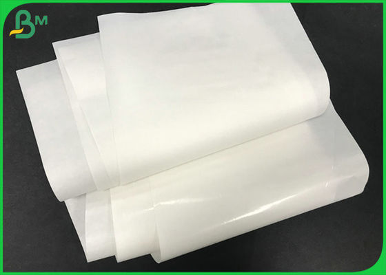 Le PE de largeur de FDA 510mm a enduit 40 au papier blanc Rolls de 120g emballage pour l'emballage de pain