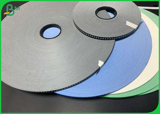 Catégorie comestible 60gsm Slitted 15mm Straw Paper For Drink Straw imprimé par couleur noire