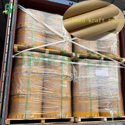 Papier kraft brun non blanchi gaufré de 60 g/m² et 70 g/m² pour emballage 1100 mm 1200 mm