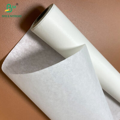 Rouleau de papier sulfurisé blanc naturel 40 g/m² double face enduit de silicone 38,1 cm x 9,14 m