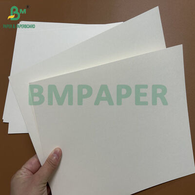 panneau blanc résistant à la graisse de catégorie comestible de 230gsm 240gsm +20PE pour des cuvettes 70 x 100cm