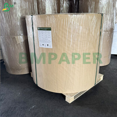 Papier d'emballage à bande brune naturelle MG à une face 50 gm
