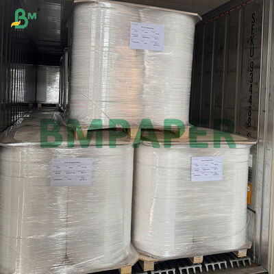 Papier de base d'emballage de paille de la catégorie comestible 24gsm 28gsm de pâte de bois de Vierge