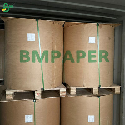 Papier kraft naturel à rayures marron 30 - 70 gsm pour l'emballage et l'impression