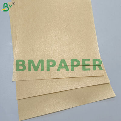 Papier cuisson brun non blanchi résistant à la chaleur enduit de silicone