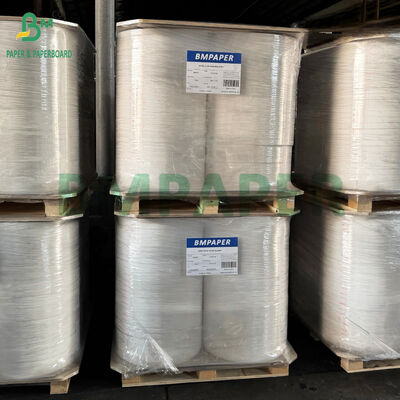 26 gm 27 gm rouleaux de papier kraft 29 mm x 6000 m pour l'emballage de paille individuelle